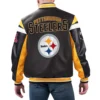 Pittsburgh Steelers Black Varsity Jacket