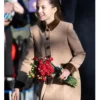 Princess Charlotte Christmas Morning Service 2025 Beige Coat For Sale
