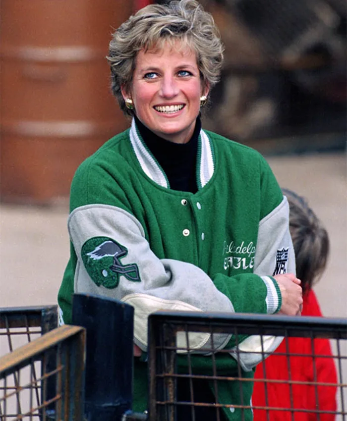 Princess Diana Philadelphia Eagles Jacket