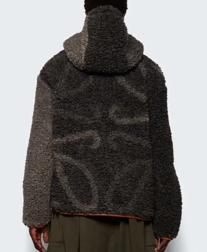 Queen Latifah The Equalizer S05 Sherpa Hooded Jacket-back