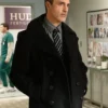 Reid Scott Law and Order Black Peacoat