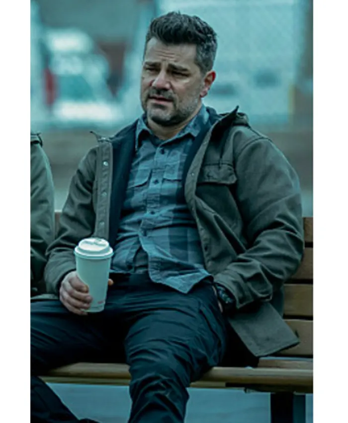 Robert Mayor of Kingstown S04 Green Hooded Jacket