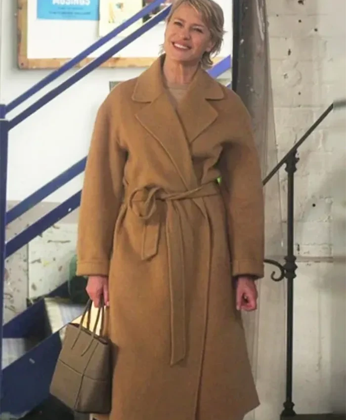 Robin Wright The Girlfriend Brown Coat