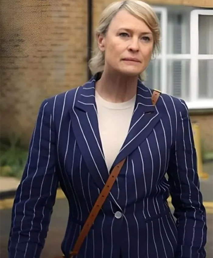 Robin Wright The Girlfriend S01 Striped Blazer
