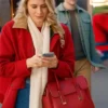 Rose Reid Christmas on Every Page Red Coat