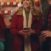 Rose Reid Christmas on Every Page Red Coat For Sale