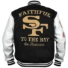 San Francisco 49ers Rivalries Varsity Jacket-Back