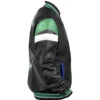 Saskatchewan Roughriders Black Leather Jacket
