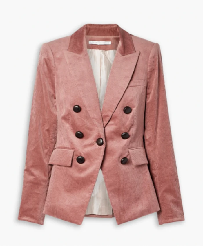 Savannah Guthrie The Today Show Pink Corduroy Blazer For Sale