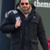 Shop Bradley Cooper Is This Thing On Black Puffer Jacket