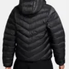 Shop Caitlin Clark Black Puffer Jacket