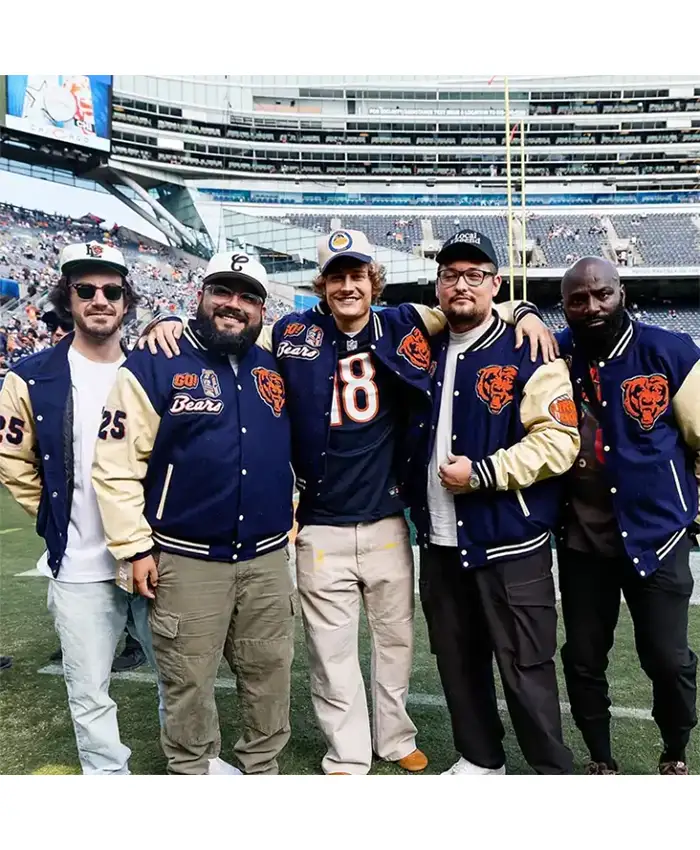 Shop Chicago Bears Letterman Varsity Jacket