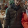 Shop Evan Roderick A Make or Break Holiday Brown Puffer Jacket