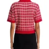 Shop J’Adore Elizabeth Electric Bloom S01 Red Tweed Jacket