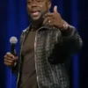 Shop Kevin Hart Acting My Age Black Leather Jacket