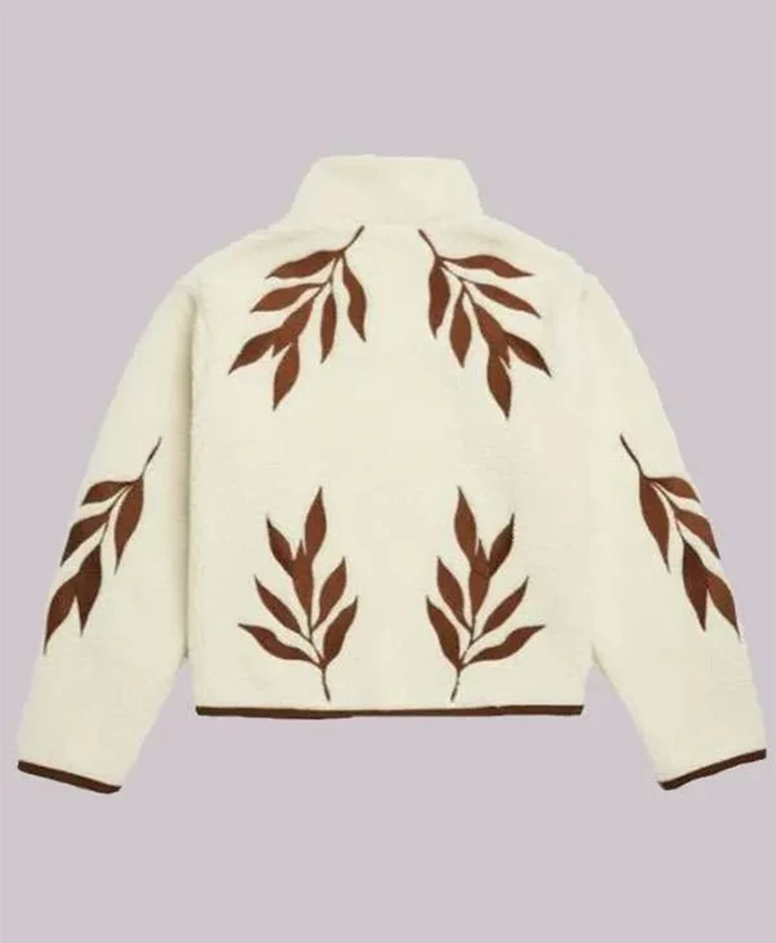 Shop Life Is A Willow White Sherpa Jacket