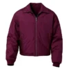 Shop Logan Henderson Berlin Concert Maroon Jacket