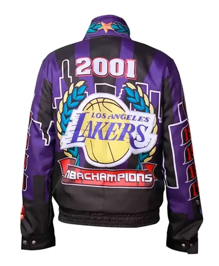 Shop Los Angeles Lakers Kobe Championship Leather Jacket