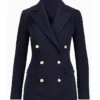 Shop Robin Wright The Girlfriend Wool Blazer