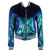 Shop Taylor Swift Green Sequin Jacket