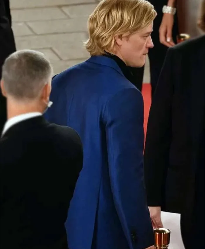 Shop Tom Rhys Clayface Harries Blue Blazer