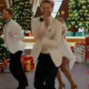 Shop Trent Whiddon Christmas in the Ballroom White Blazer
