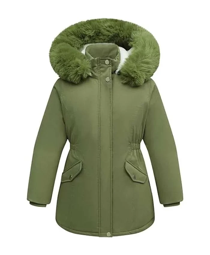 Shop Women Parka Puffer Hooded Jacket
