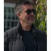 Simon Cowell The Next Act S01 Black Puffer Jacket