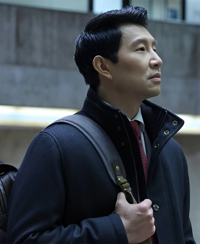 Simu Liu The Copenhagen Test Blue Jacket