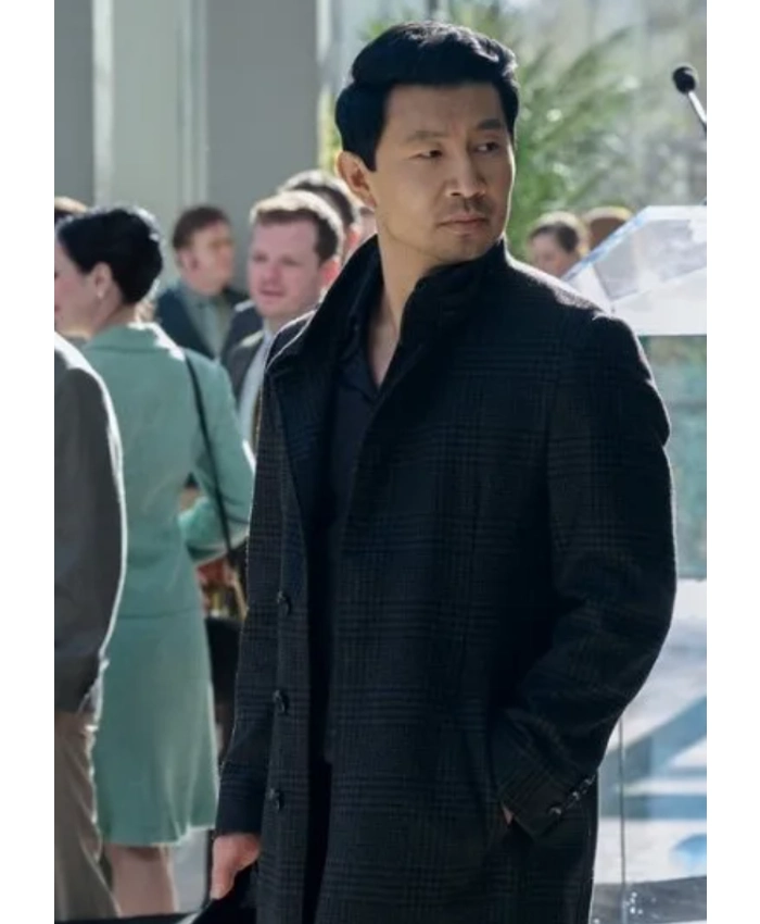 Simu Liu The Copenhagen Test S01 Black Coat