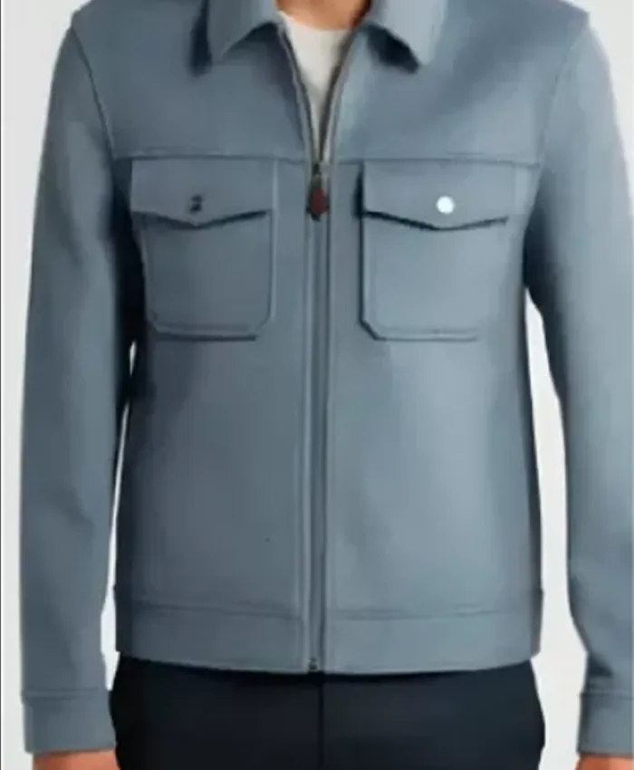 Simu Liu The Copenhagen Test S01 Blue Jacket For Sale