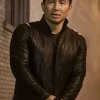 Simu Liu The Copenhagen Test S01 Leather Jacket