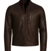 Simu Liu The Copenhagen Test S01 Leather Jacket For Sale