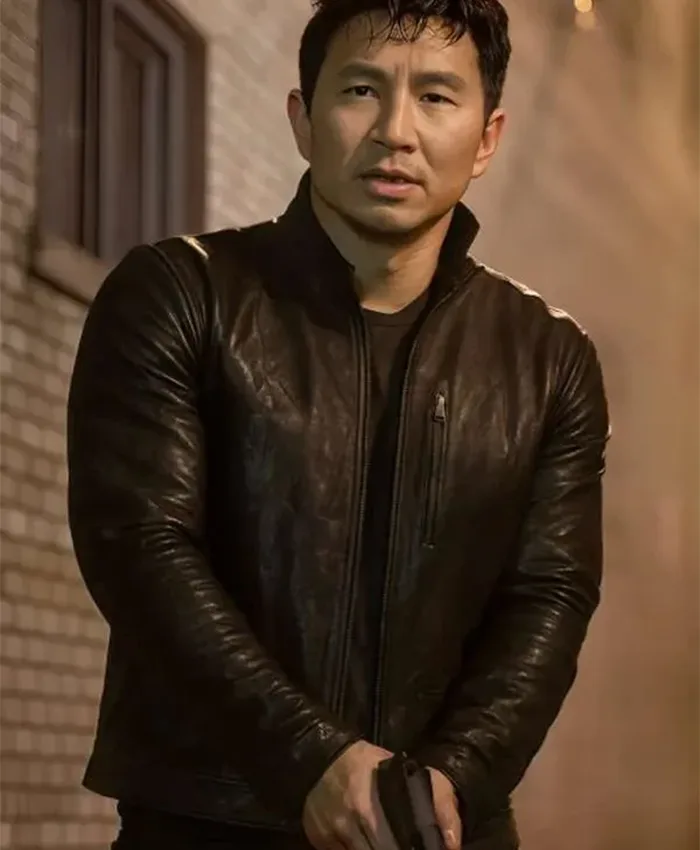 Simu Liu The Copenhagen Test S01 Leather Jacket