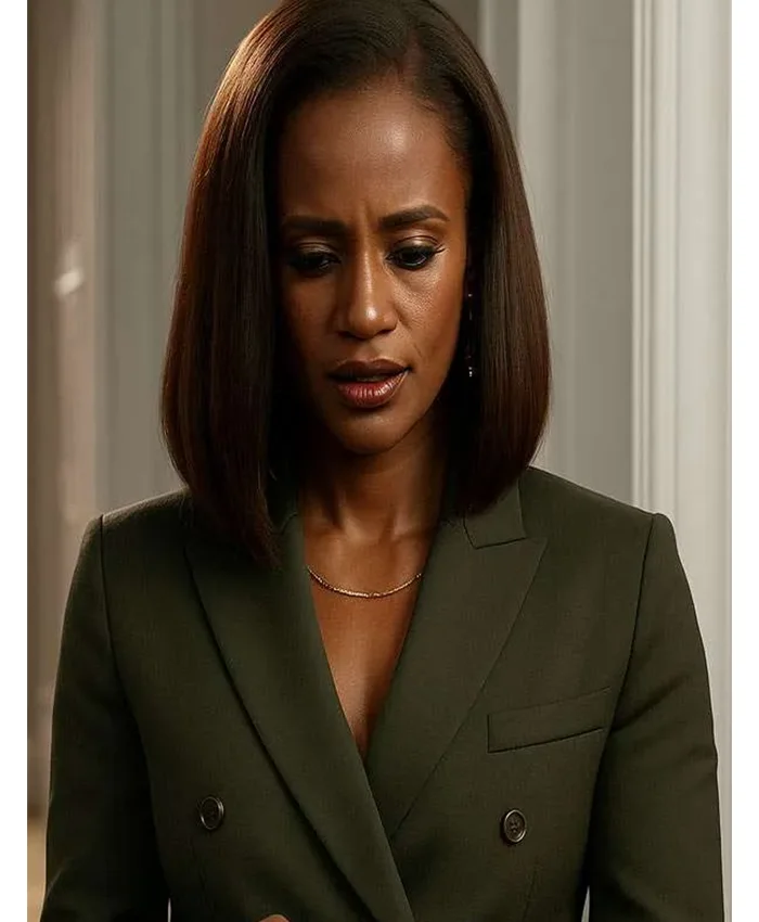 Skye P. Marshall Matlock S02 Green Blazer