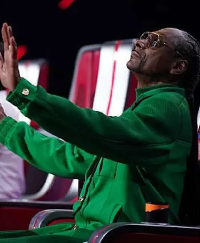 Snoop Dogg The Voice S28 Green Jacket For Sale