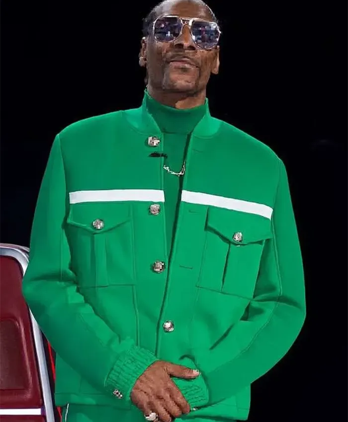 Snoop Dogg The Voice S28 Green Jacket