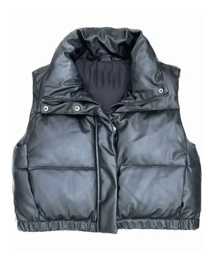 Sparkle Clark Tiffany Haddish Goes Off Puffer Leather Vest For Sale