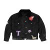 Speak Now Black Denim Jacket