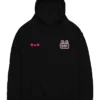 Squid Game VANDY THE PINK Soldiers Printed Black Pullover Hoodie