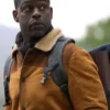 Sterling K. Brown Paradise S01 Brown Suede Jacket