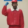 Stop Playing With Me Tyler The Creator Red Leather Jacket For Sale