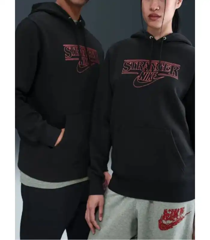 Stranger Things The SQWK Hoodie Black