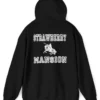 Strawberry Mansion Hoodie Black