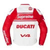 Supreme Motorcycle Racing Leather Jacket For Sale