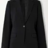 Susannah Fielding Man Vs Baby S01 Black Blazer For Sale