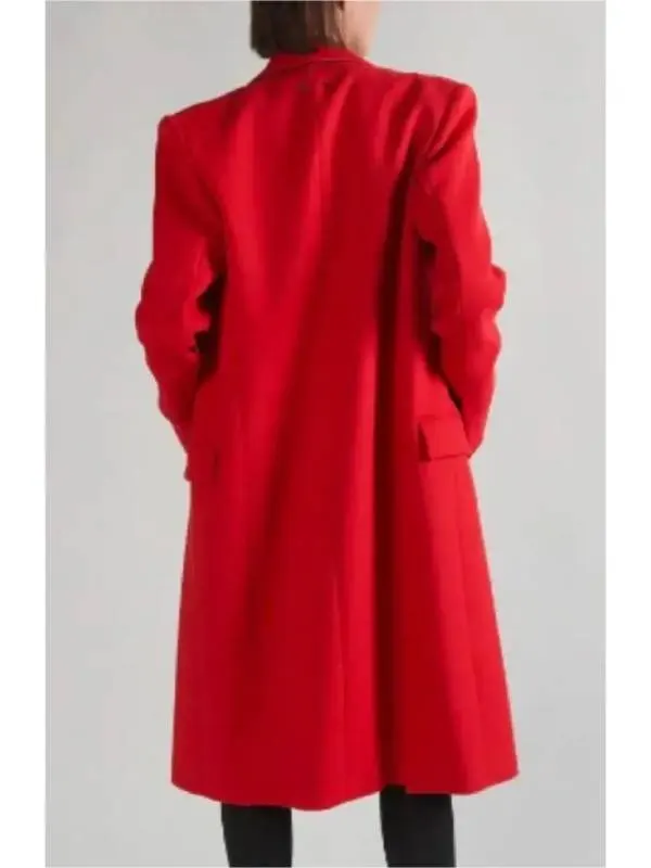 TV Series Emily In Paris S05 Emily Cooper Red Coat