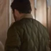 TV Series Ripple S01 Ian Harding Nate Quilted Brown Jacket
