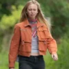 Tallulah Evans Girl Taken Orange Jacket