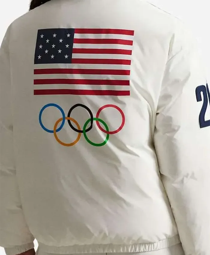 Team USA Olympic 2026 Down Puffer Jacket For Sale